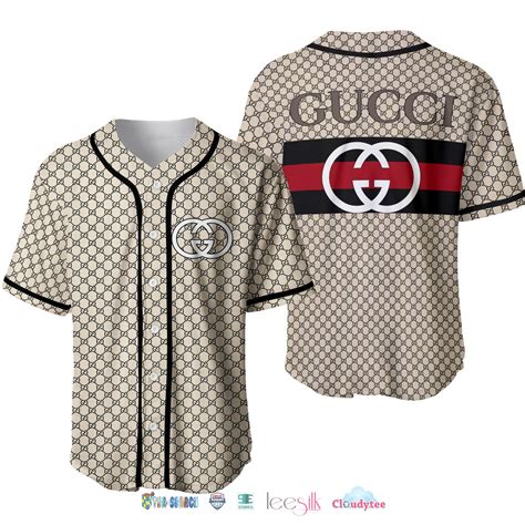 gucci baseball jersey|Gucci jersey men.